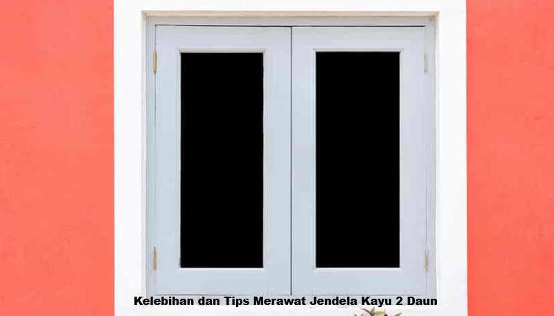 Jendela Kayu 2 Daun